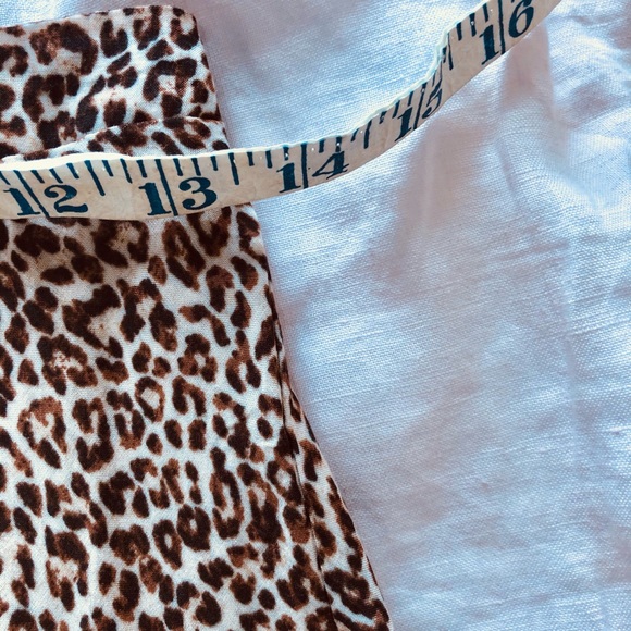 VICI cheetah silky midi slip skirt - Picture 4 of 4